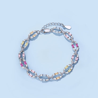 [Max Jewelry ]Dazzling Colorful Daily Bracelet