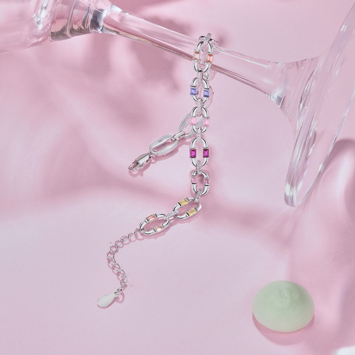 [Max Jewelry ]Dazzling Colorful Daily Bracelet