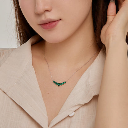 [Max Jewelry ]Dainty Colorful Heart Necklace