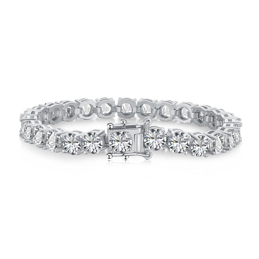 [Max Jewelry ]0.75 Carat Dazzling Round Cut Wedding Bracelet