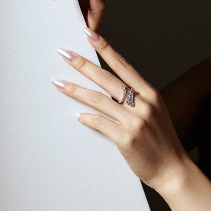 [Max Jewelry ]Unique Vivid Snake Shape Daily Ring