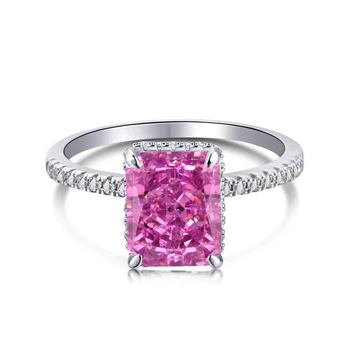 [Max Jewelry ]4.0 Carat Luxurious Engagement Ring