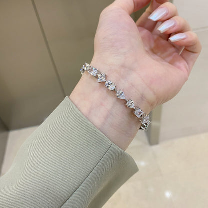 [Max Jewelry ]Unique Exquisite Multi Cut Daily Bracelet