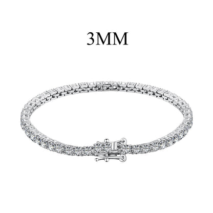 [Max Jewelry ]Radiant Colorful Round Cut Party Bracelet