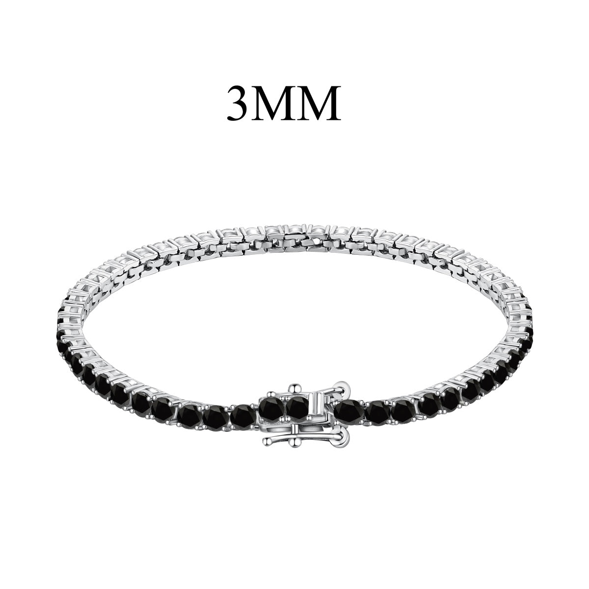 [Max Jewelry ]Radiant Colorful Round Cut Party Bracelet