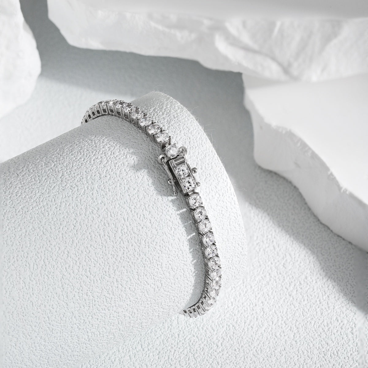 [Max Jewelry ]Radiant Colorful Round Cut Party Bracelet