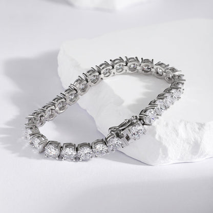 [Max Jewelry ]0.75 Carat Dazzling Round Cut Wedding Bracelet