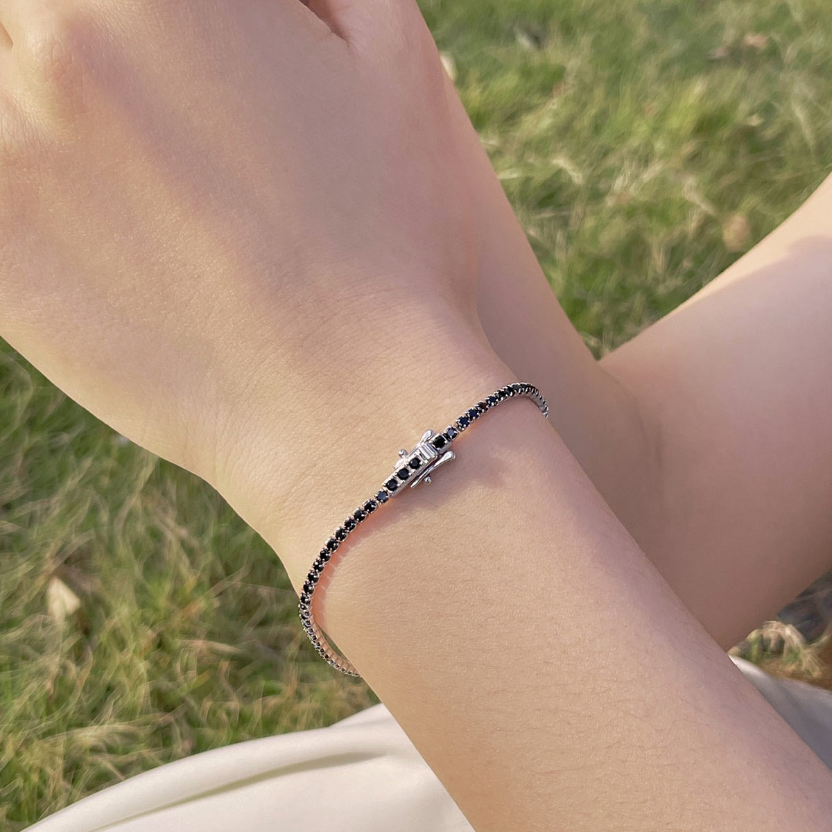 [Max Jewelry ]Radiant Colorful Round Cut Party Bracelet