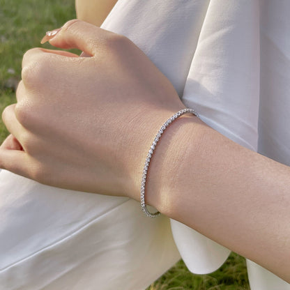 [Max Jewelry ]Radiant Colorful Round Cut Party Bracelet