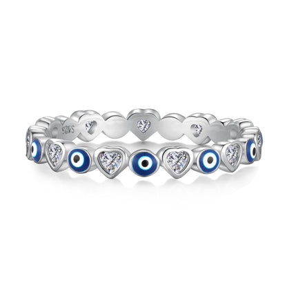 [Max Jewelry ]Radiant Colorful Round Shape Daily Ring