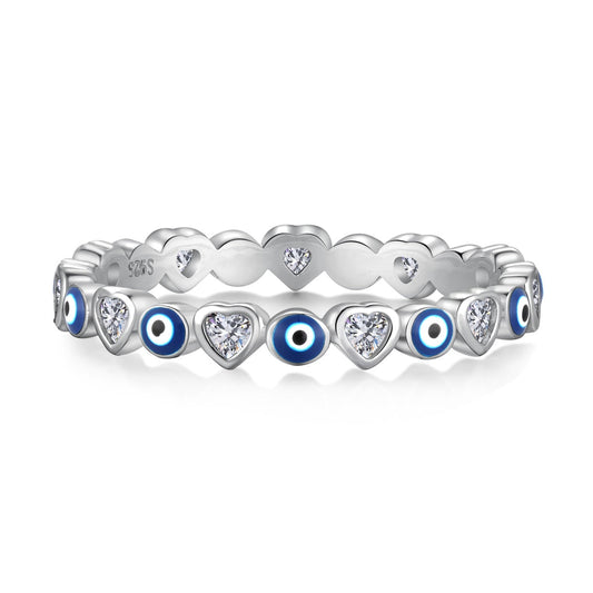 [Max Jewelry ]Radiant Colorful Round Shape Daily Ring