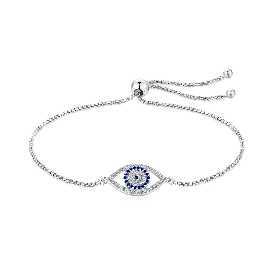 [Max Jewelry ]Dazzling Eye Shape Necklace