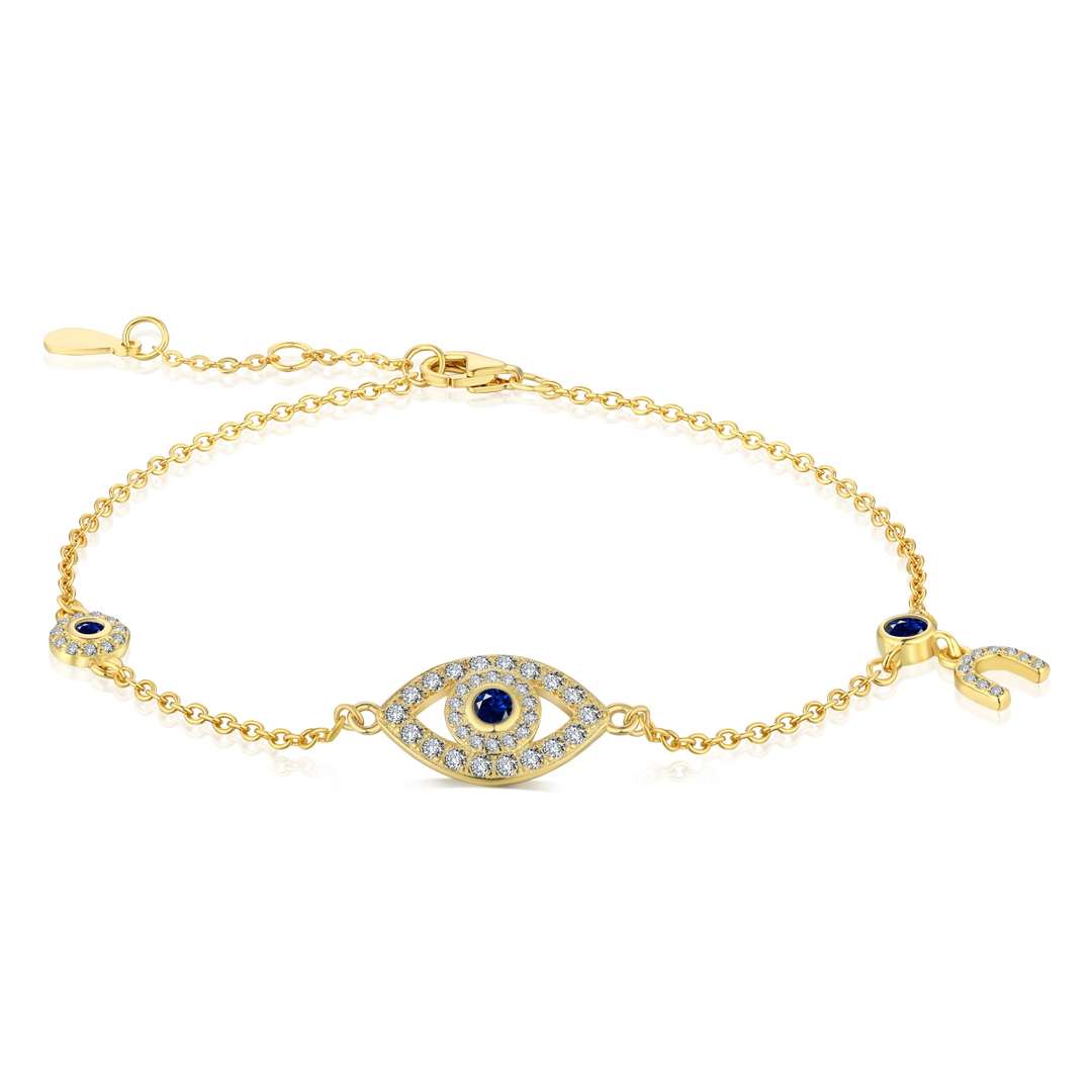 [Max Jewelry ]Dainty Eye Shape Necklace