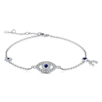 [Max Jewelry ]Dainty Eye Shape Necklace