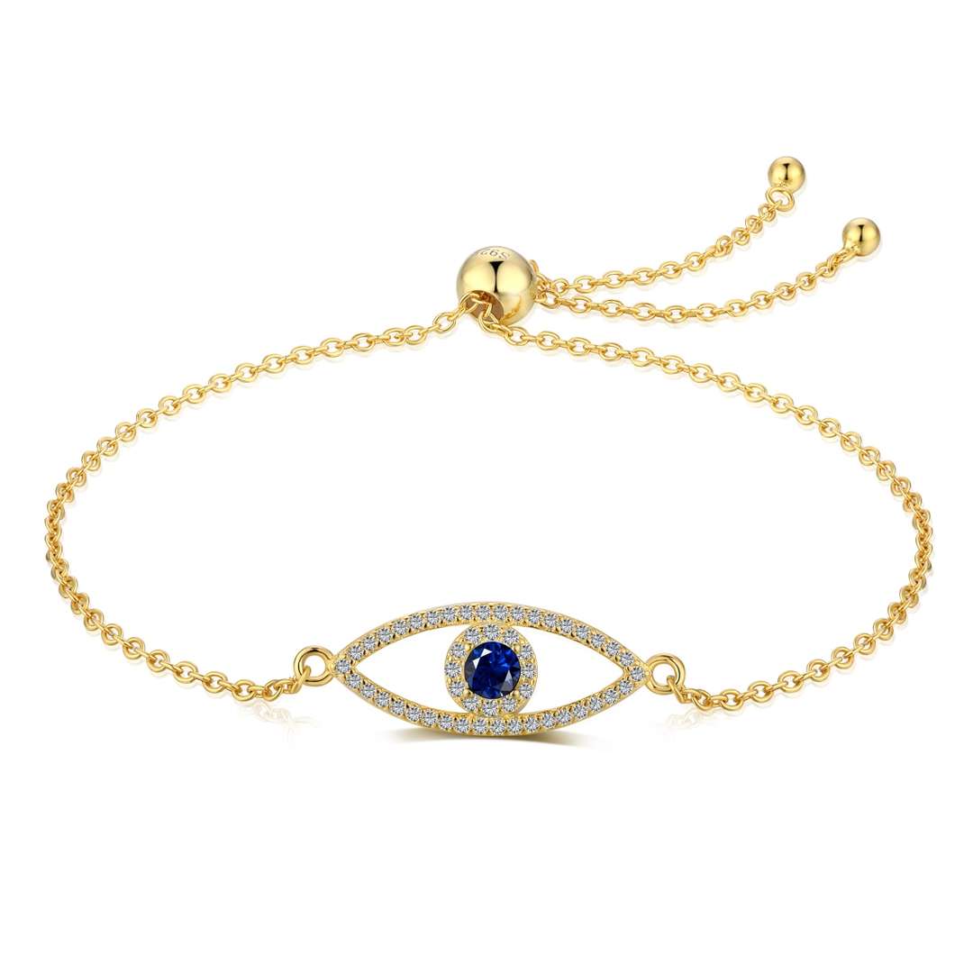 [Max Jewelry ]Devil's Eye Hollow Design Bracelet