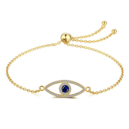 [Max Jewelry ]Devil's Eye Hollow Design Bracelet