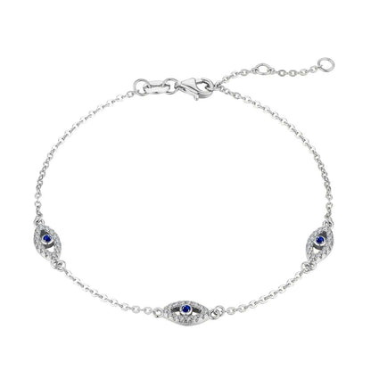 [Max Jewelry ]Evil Eye Shape Pendent Necklace