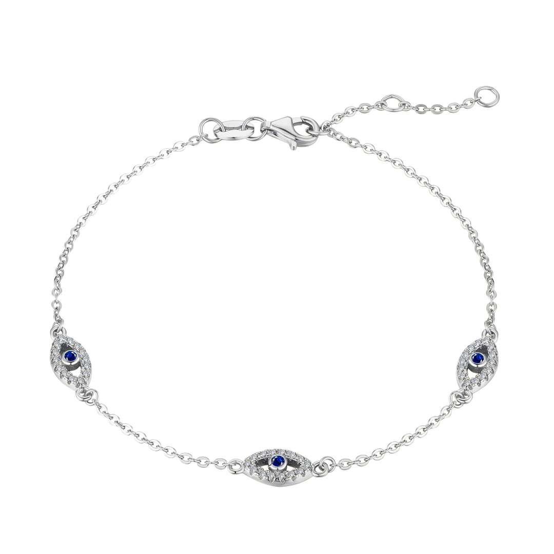 [Max Jewelry ]Evil Eye Shape Pendent Necklace