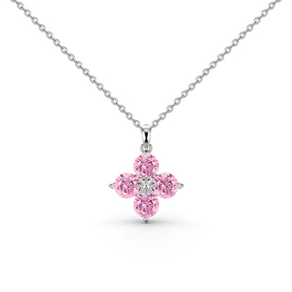 [Max Jewelry ]Four-Leaf Clover And Eight-Pointed Star Necklace
