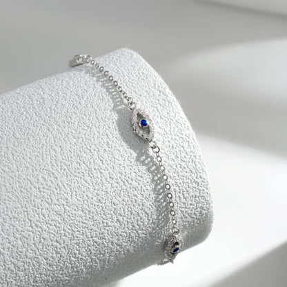 [Max Jewelry ]Evil Eye Shape Pendent Necklace