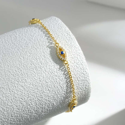 [Max Jewelry ]Evil Eye Shape Pendent Necklace