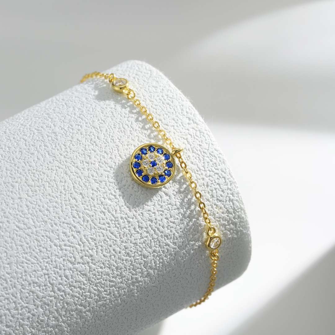 [Max Jewelry ]Devil's Eye Round Shape Bracelet