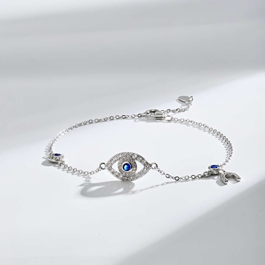 [Max Jewelry ]Dainty Eye Shape Necklace