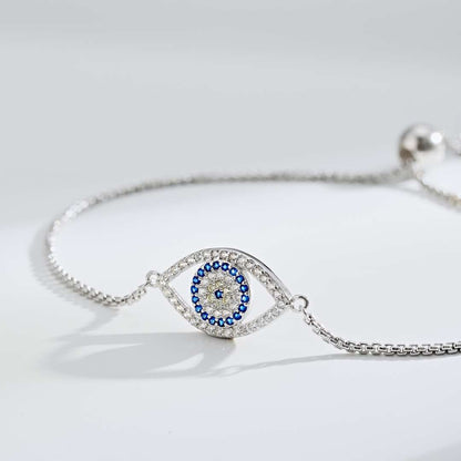 [Max Jewelry ]Dazzling Eye Shape Necklace