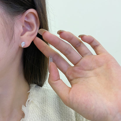 [Max Jewelry ]Ornate Water Drop Shape Earrings