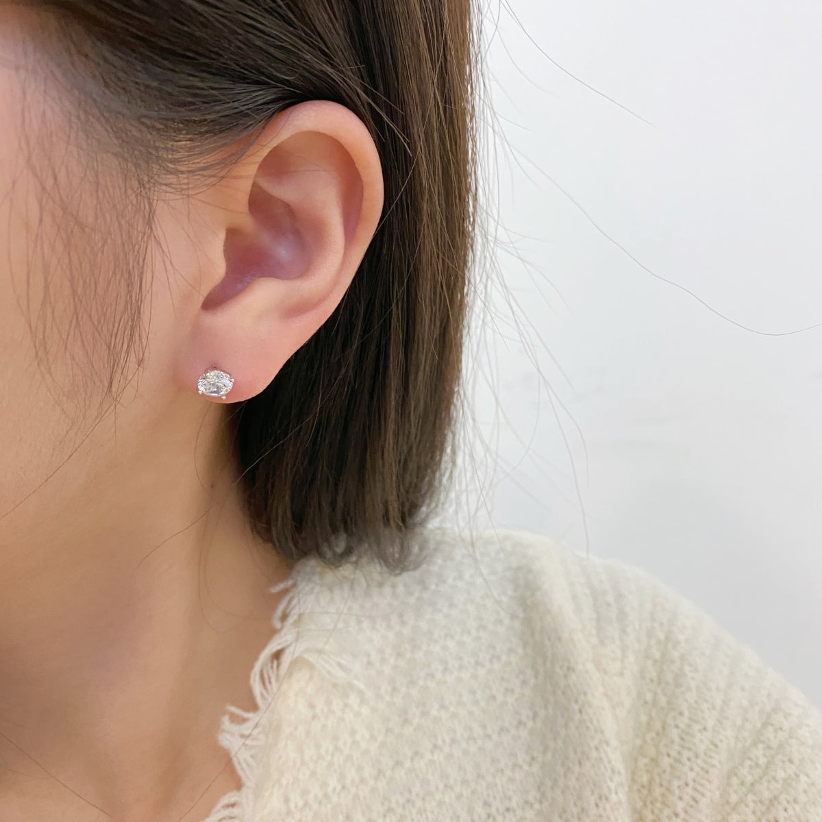 [Max Jewelry ]Unique Round Shape Earrings