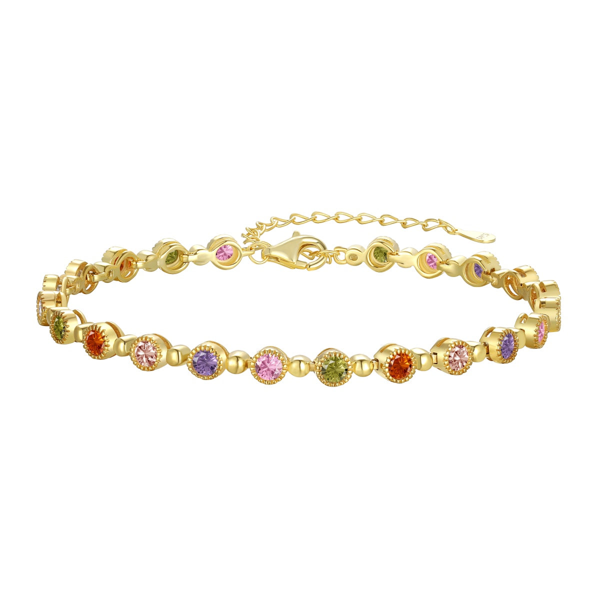 [Max Jewelry ]Sparkling Exquisite Round Cut Party Bracelet