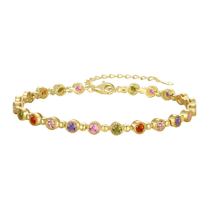 [Max Jewelry ]Sparkling Exquisite Round Cut Party Bracelet