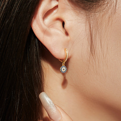 [Max Jewelry ]Unique Devil Eye Earrings