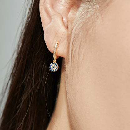 [Max Jewelry ]Unique Devil Eye Earrings