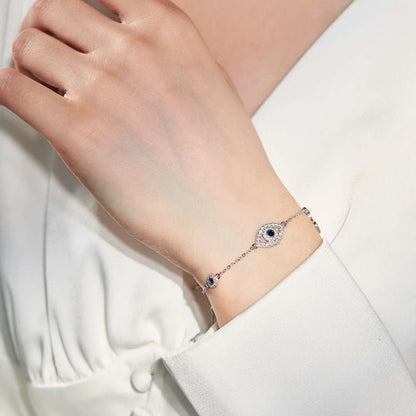 [Max Jewelry ]Dainty Eye Shape Necklace