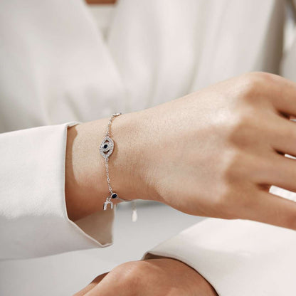 [Max Jewelry ]Dainty Eye Shape Necklace