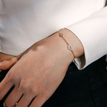 [Max Jewelry ]Gost Shape & Round Shape Necklace