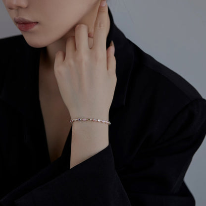 [Max Jewelry ]Sparkling Exquisite Round Cut Party Bracelet