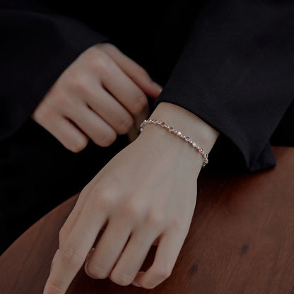 [Max Jewelry ]Sparkling Exquisite Round Cut Party Bracelet