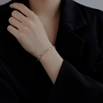[Max Jewelry ]Sparkling Exquisite Round Cut Party Bracelet