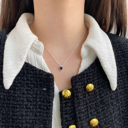 [Max Jewelry ]Ornate Heart Shape Necklace