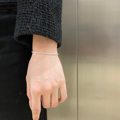 [Max Jewelry ]Elegant Emerald Cut Daily Bracelet