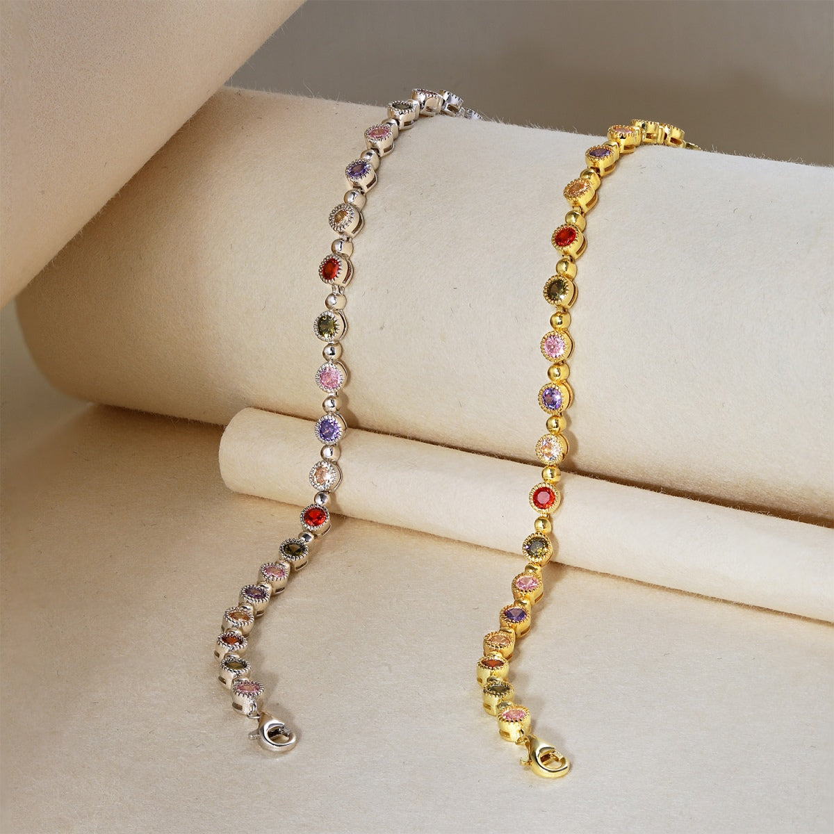 [Max Jewelry ]Sparkling Exquisite Round Cut Party Bracelet