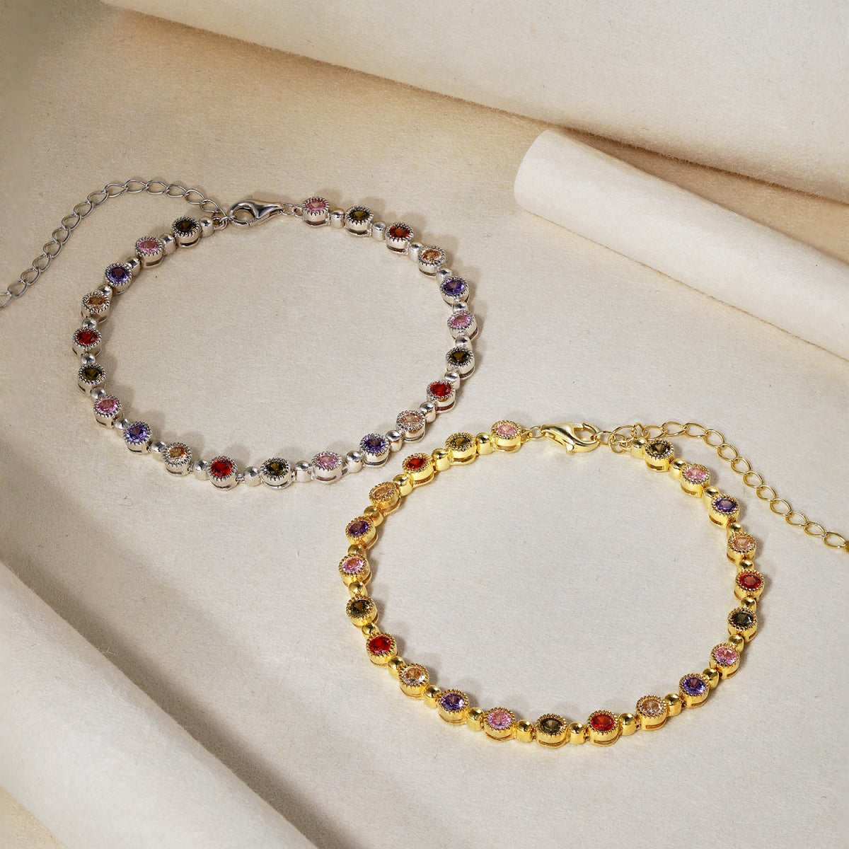 [Max Jewelry ]Sparkling Exquisite Round Cut Party Bracelet