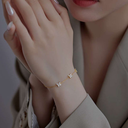 [Max Jewelry ]Radiant Butterfly Shape Necklace