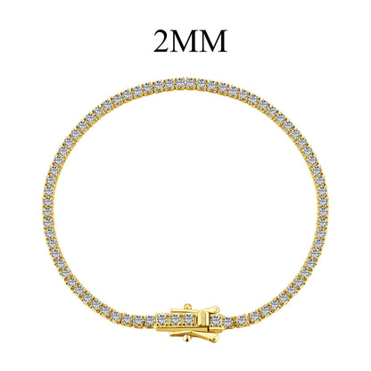 [Max Jewelry ]Radiant Colorful Round Cut Party Bracelet