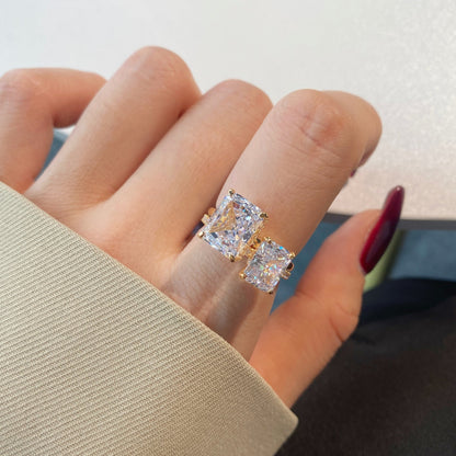 [Max Jewelry ]4.0 Carat Ornate Enchanting Radiand Cut Banquet Ring