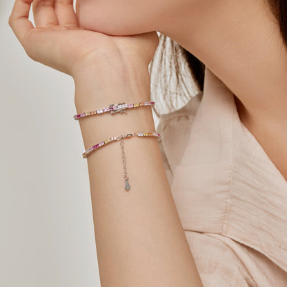 [Max Jewelry ]Delicate Romantic Heart Shape Lover Bracelet