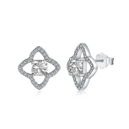 [Max Jewelry ]Elegant Star Shape Princess Cut Daily Earrings