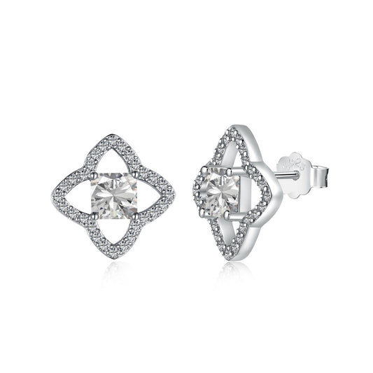 [Max Jewelry ]Elegant Star Shape Princess Cut Daily Earrings